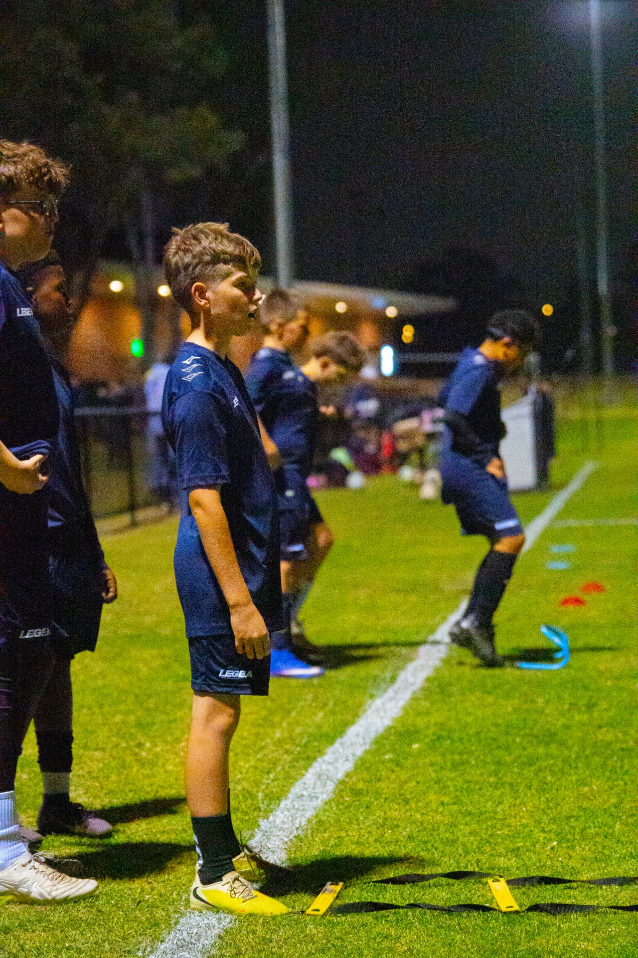 NextGen players working through agility drills